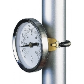 Thermomètre de tuyau magnétique