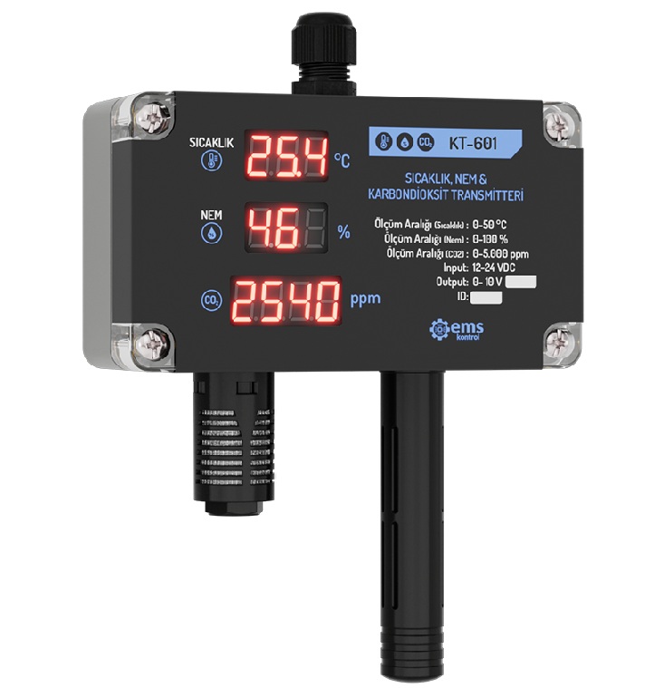 CO2, Humidity and Temperature Transmitter KT-6X1