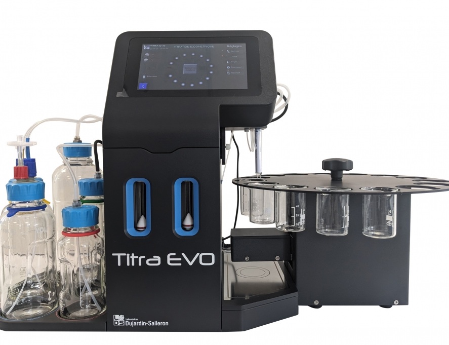 pH-, Säure- und SO2-Analysator für Wein Titra EVO