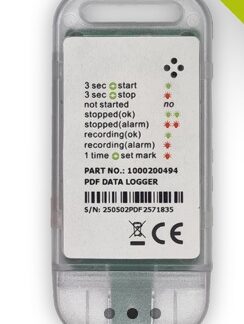 Single-trip PDF Temperature and RH data Logger SingleRide RH+