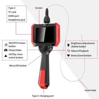 Endoscope à fibre optique extrafine K078