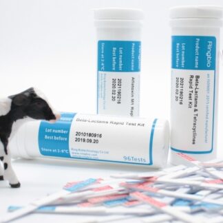 Test rapide des mammites de vache